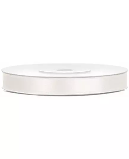 Satinband crème 0,6 cm x 25 m