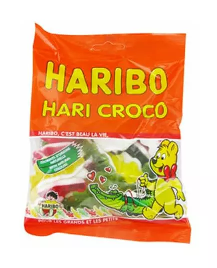 Godispåse Haribo Croco - 120 g