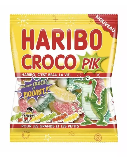 Godispåse Haribo Croco Pik - 120 g