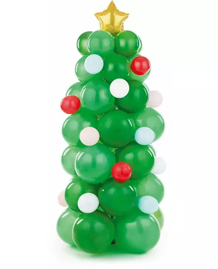 Julgran av ballongbukett 161 cm
