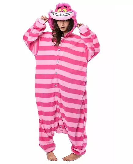 Kigurumi-kattdräkt Cheshirekatten Alice i Underlandet™ vuxen