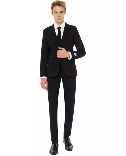 Mr. Black-dräkt tonåring Opposuits™, Storlek: 12-14 år (146-152cm)