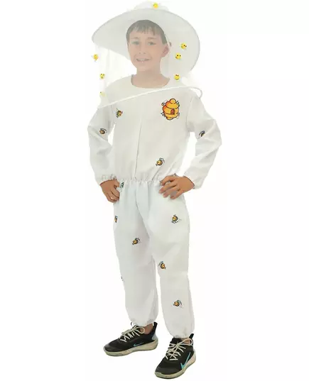 Maskeraddräkt biodlare barn, Storlek: 5-6 år (110/120 cm)