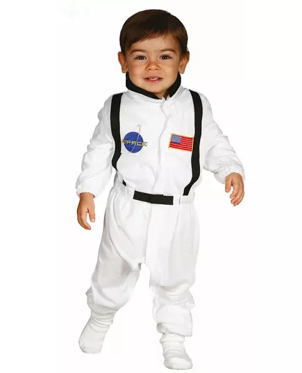 Astronautmaskeraddräkt baby, Storlek: 12-18 månader (82 - 88 cm)