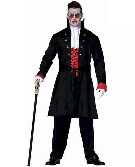 Maskeraddräkt vampyrgreve herr, Storlek: Medium (48-50)