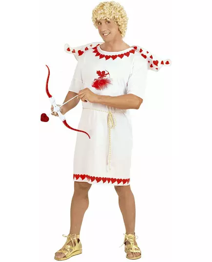 Cupidon-maskeraddräkt vuxen, Storlek: Small