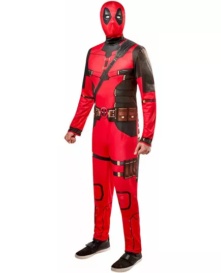 Deadpool™ standardmaskeraddräkt vuxen, Storlek: Large