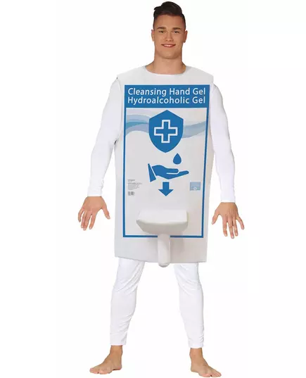 Humoristisk maskeraddräkt handsprit vuxen