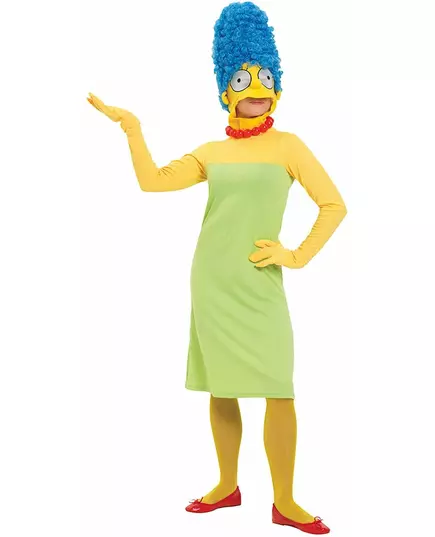 Marge Simpson™-maskeraddräkt vuxen, Storlek: Small