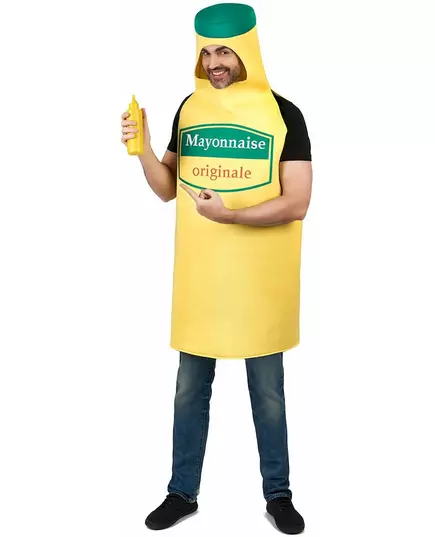 Majonnäsmaskeraddräkt vuxen