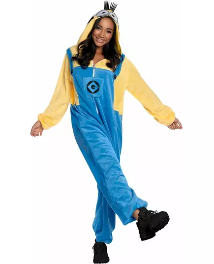 Klassisk Minions™-maskeraddräkt vuxen, Storlek: Large/X-Large