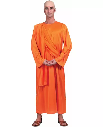 Buddhistisk munkmaskeraddräkt vuxen
