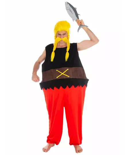 Ordralphabétix maskeraddräkt Astérix et Obélix™ vuxen, Storlek: Medium