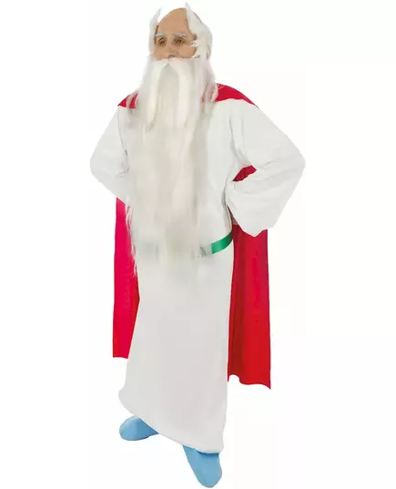 Druidmaskeraddräkt Panoramix™ vuxen - Astérix et Obélix, Storlek: Large