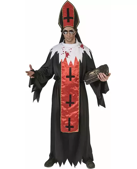 Skräckpåvens maskeraddräkt vuxen, Storlek: Medium/Large