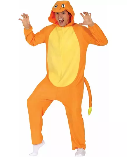 Orange liten gnagarmaskeraddräkt vuxen