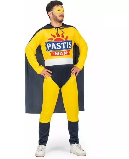Super Pastis Man-maskeraddräkt
