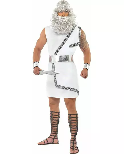 Zeus-maskeraddräkt herr