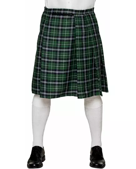 Grön skotsk kilt herr