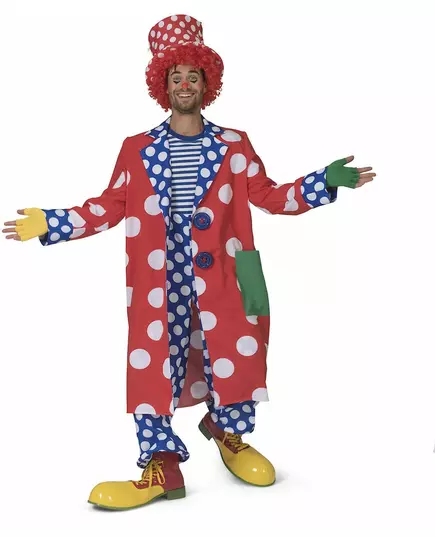 Clownkappa med prickar herr