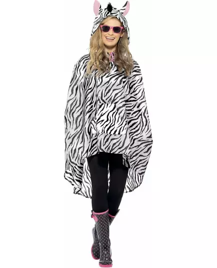 Zebraponcho vuxen