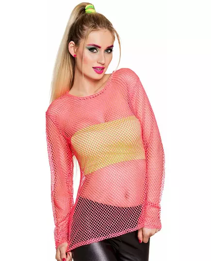 Fluorrosa T-shirt 80-tal dam
