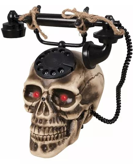 Dödskalletelefon 22 x 25 cm
