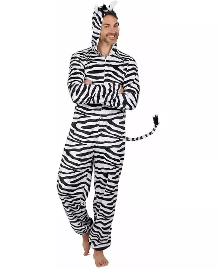 Zebra-maskeraddräkt för herr