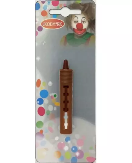 Brun infällbar sminkpenna