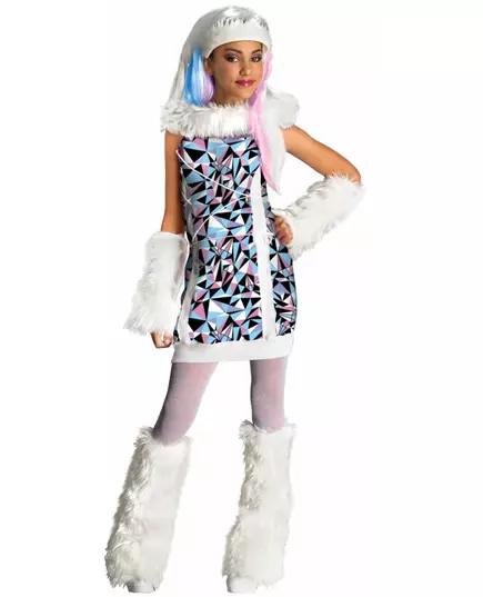 Lyxmaskeraddräkt Abbey Bominable Monster High™ för flickor