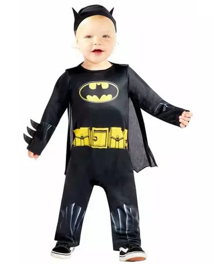 Batman™-maskeraddräkt baby, Storlek: 18-24 månader(86-92 cm)