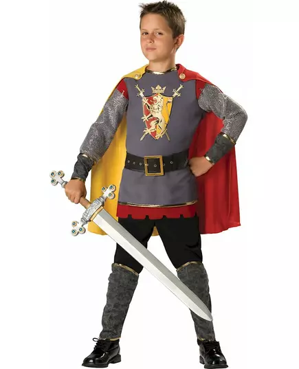Riddarmaskeraddräkt för barn – Premium, Storlek: 10 år (137-140 cm)