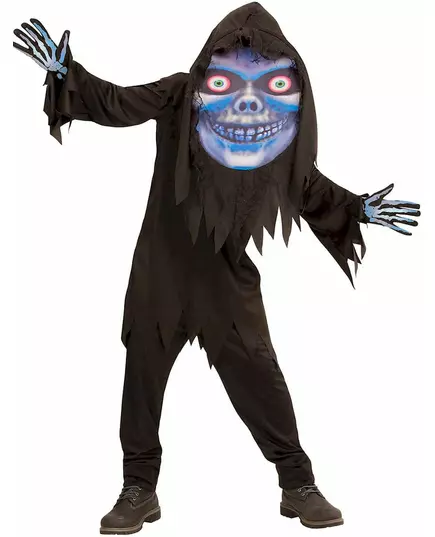 Maskeraddräkt lieman med stort huvud tonåring Halloween
