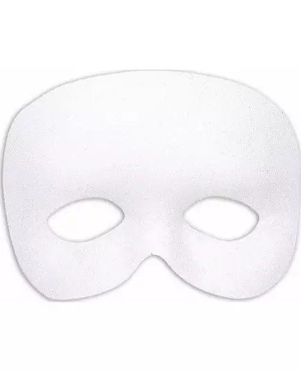 Vit halvmask vuxen