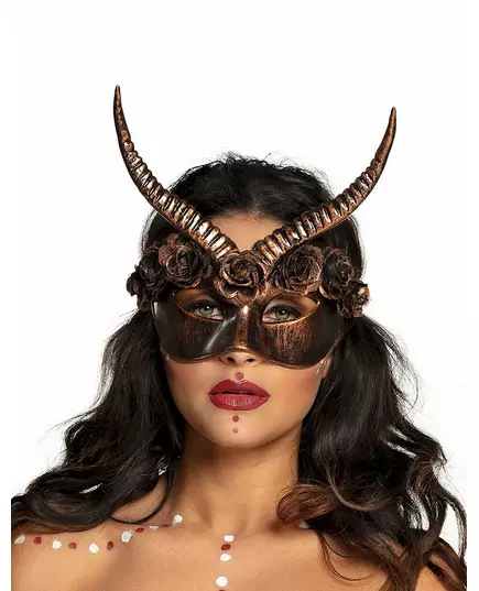 Sexig Steampunk-halvmask vuxen