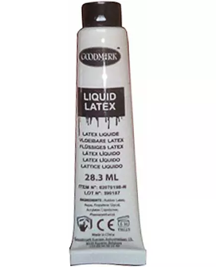 Vit flytande latexsminkning 20 ml