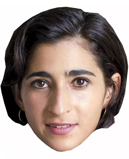 Pappmask rånare Alba Flores