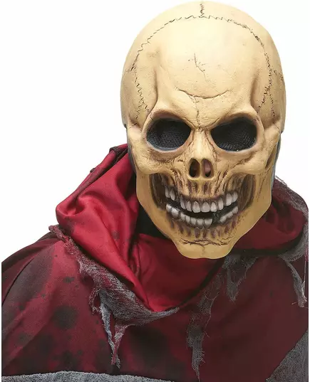 Skrämmande dödskallemask i latex för vuxen