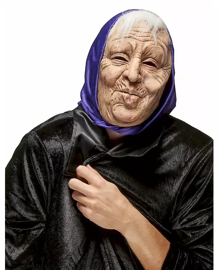 Latexmask gammal dam vuxen