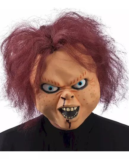 Skrämmande dockmask för vuxen till Halloween