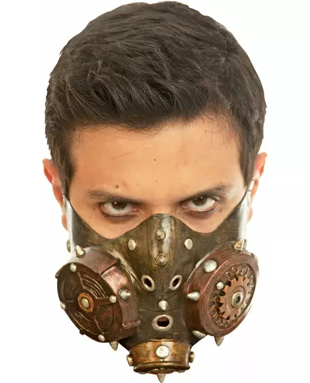 Steampunk-halvmask vuxen