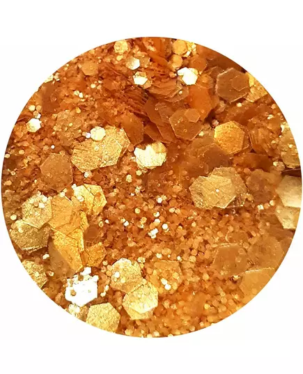 Biologiskt nedbrytbart glitter guld Queen du désert – Si si la paillette
