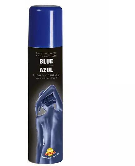 Blått glittersprej för kroppen 75 ml