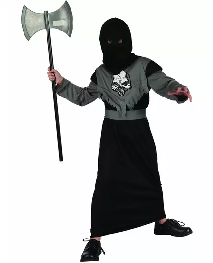 Maskeraddräkt bödel pojke, Storlek: 10-12 år (130-140 cm)