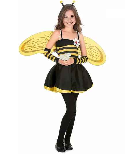 Bimaskeraddräkt flicka, Storlek: 10-12 år (130-140 cm)