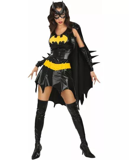 Klassisk Batgirl™-maskeraddräkt för dam, Storlek: Large
