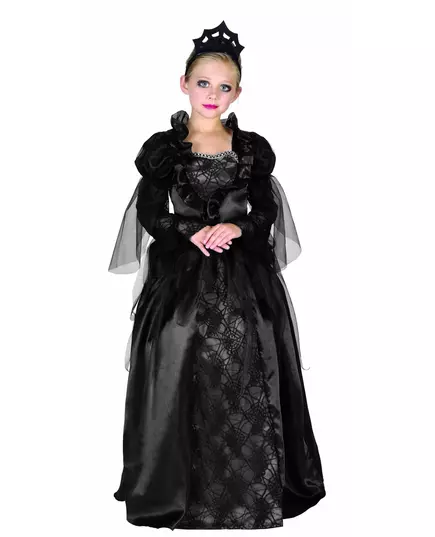 Maskeraddräkt grevinna barn Halloween, Storlek: 7-9 år (120-130 cm)