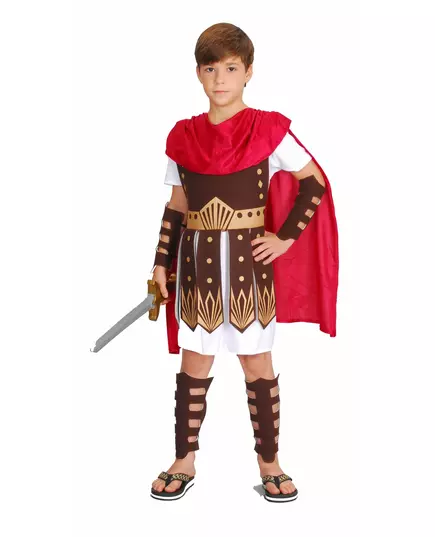 Maskeraddräkt romersk centurion pojke, Storlek: 10-12 år (130-140 cm)