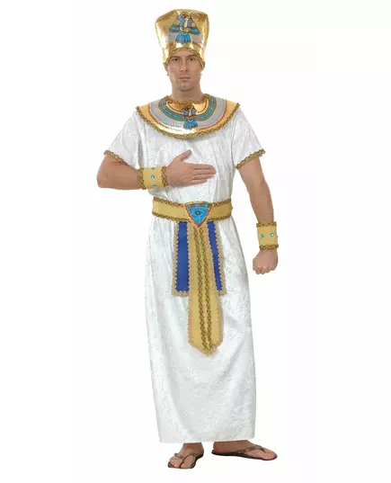 Komplett egyptisk kungmaskeraddräkt för herr, Storlek: X-Large