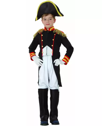 Napoleonmaskeraddräkt pojke, Storlek: 7-9 år (120-130 cm)